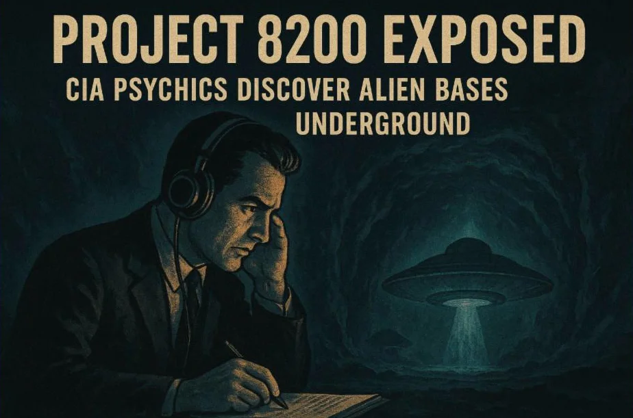 Project 8200: CIA’s Psychic Encounter with Alien Bases